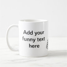 Little Boy and the Banker - Add Your Funny Text Coffee Mug
