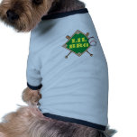 Little Bro Baseball Diamond Pet Tshirt