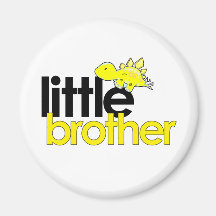 little brother dinosaur new magnet