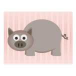 Little Brown Pig Postcards