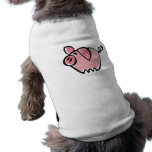 Little cartoon Pink Piggie Pet T-shirt