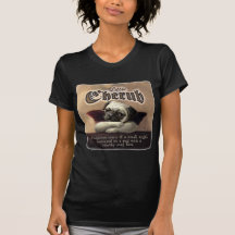 Little Cherub designs for Pug Lovers Tshirts