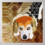 Little Chloe Beagle Art Print