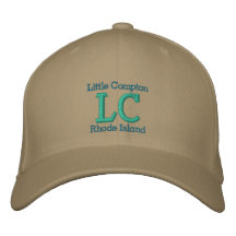 Little Compton, RI "LC" Embroidered Baseball Caps