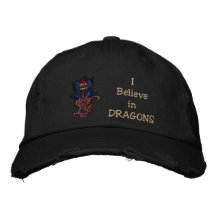 Little Dragon Embroidered Hats