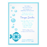 Little Fishy Ocean 5x7 Baby Shower Invitation
