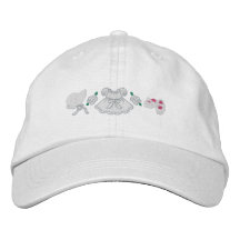 Little Girl's Dress Embroidered Hat