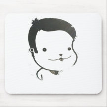 Little Hamster Looking Dude Mouse Mat