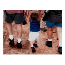 Little Hiker Postcard