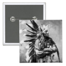 Little Horse, Oglala Sioux, 1890s Button