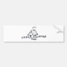 LittLe hOuSe Bumper Sticker