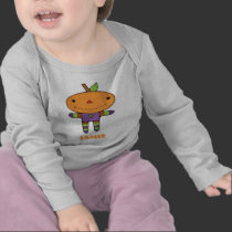 LIttle Kids Pumpkin Head Halloween Shirt t-shirts