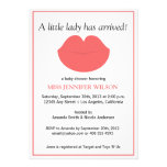 Little Lady Baby Shower invitations