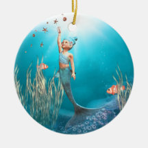 little Mermaid Ornament