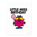 Little Miss Birthday Classic 1 Post Card