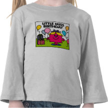 Little Miss Birthday Scene Tees