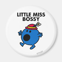 Little Miss Bossy Classic 2 Refrigerator Magnet