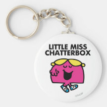 Little Miss Chatterbox Classic 1 Key Chain