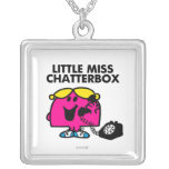 Little Miss Chatterbox Classic 2 Personalized Necklace