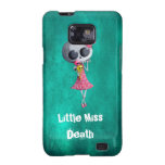 Little Miss Death with Ice Cream -custom text- Galaxy S2 Case
