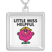 Little Miss Helpful Classic Custom Necklace