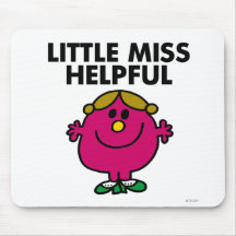 Little Miss Helpful Classic Mousepad