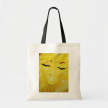 Little Miss Lemon Drop Tote Canvas Bags
