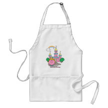 Little Miss Princess & Castle 1 Aprons