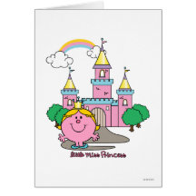 Little Miss Princess & Castle 1 Card
