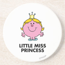Little Miss Princess Classic Coaster