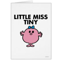 Little Miss Tiny Classic Card