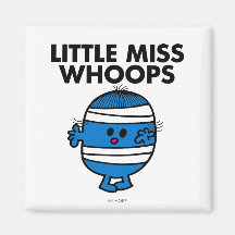 Little Miss Whoops Classic Fridge Magnet