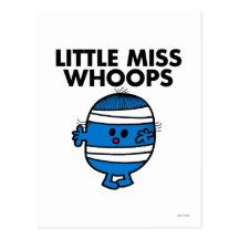 Little Miss Whoops Classic Postcard
