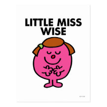 Little Miss Wise Classic Post Cards