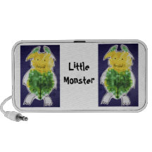 Little Monster - portrait template design Speakers