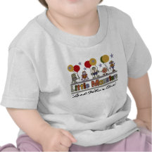 Little  Monsters First Birthday Tee Shirts