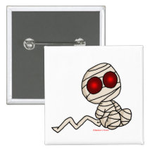 Little Mummy Pinback Button