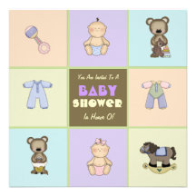 Little Necessities Baby Shower Invitation
