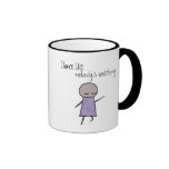 Little One dance ringer mug