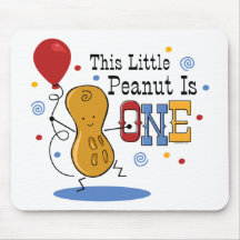 Little Peanut 1st Birthday Mousepad