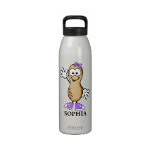Little Peanut (Purple) Personalised Water Bottles