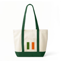 Little Piece of Ireland Bag with Orange Trim bags
