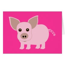 Little Piggie Cards