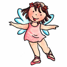 Little Pink Angel Ballerina -  Acrylic Ornament Acrylic Cut Out