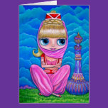 Little Pink Genie Doll with Purple Magic Bottle cards