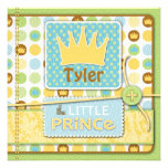 Little Prince Square Custom Invitation