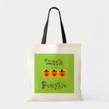 Little Pumpkin Trick or Treat Bag