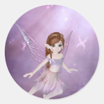 Little Purple Fairy Stickers