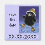 Little Raven Fridge Magnet