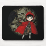 Little Red Capuccine Mouse Pads